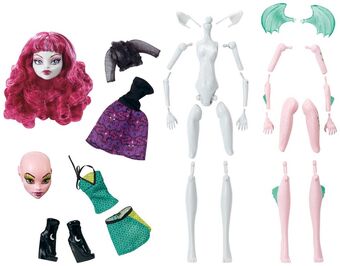 monster high little sister body