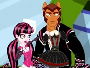 "Last minute sales. Those savings were meant to die for." Draculaura said to Clawd.