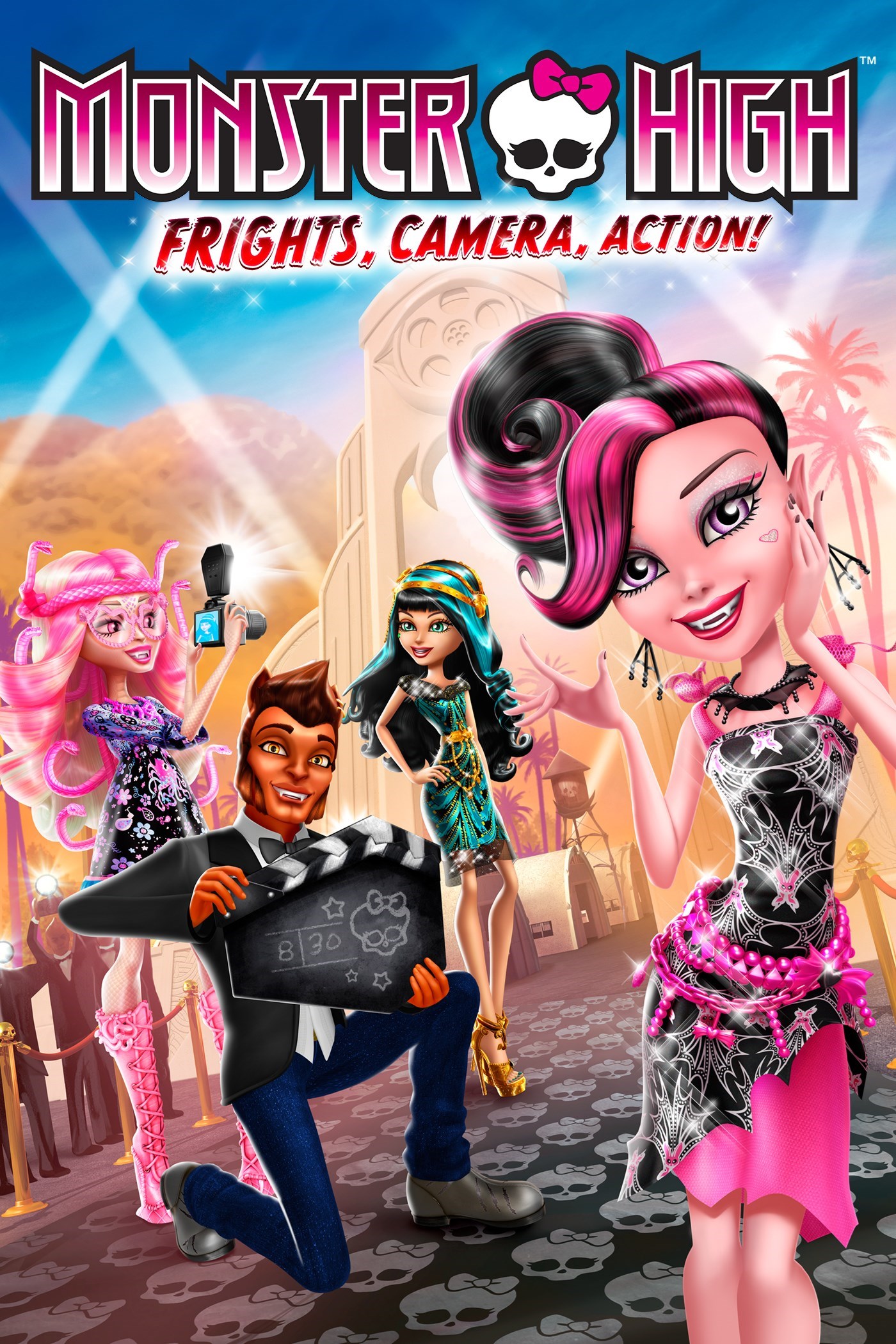 clawdeen wolf frights camera action