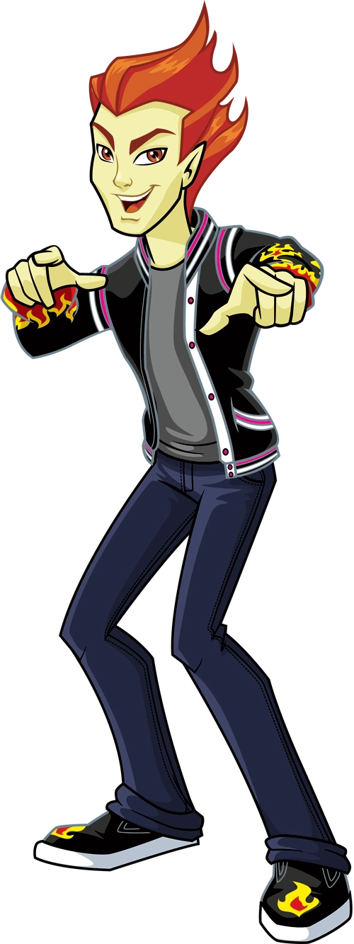 Heath Burns (G1) | Monster High Wiki | Fandom