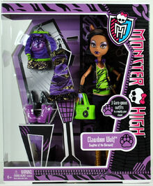 Clawdeen wolf merchandise sales