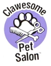 Clawesome Pet Salon Logo