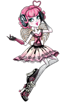 Monster high pink hair 2025