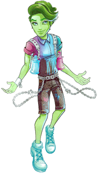 Monster high porter geiss doll top