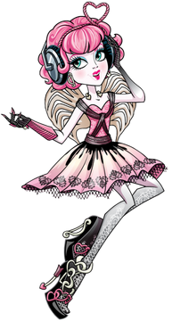 Monster high cupido muñeca top