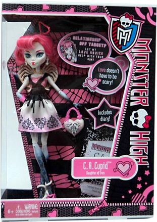 C.A. Cupid (G1)  Monster high dolls, Monster high art, Monster high  characters