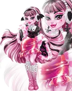 Draculaura’s Fearidescent Artwork