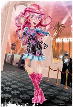 Viperine Gorgon Pretty Pink Ghoul At Monster High