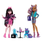 Draculaura and Clawdeen Wolf