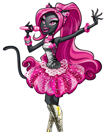 poupeé monster high catty noir