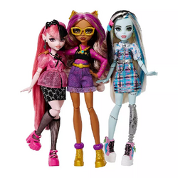 Clawdeen Wolf, Frankie Stein & Draculaura - Monster High Dolls