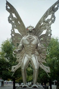 Monster history - Mothman statue