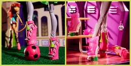Diorama - Marisol's feet at Monster High