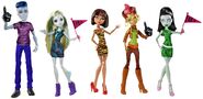 Doll stockphotography - We Are Monster High 5-pack