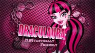 Draculaura - Fangtastically Friendly - Draculaura's introduction and title card.