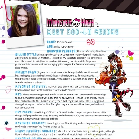 monster high boo lu cerone