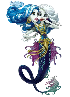 Peri & Pearl Serpentine - Great Scarrier Reef - Down Under Ghouls.