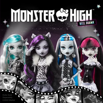 REEL DRAMA MONSTER HIGH Pillow by ARTRAVESHOP