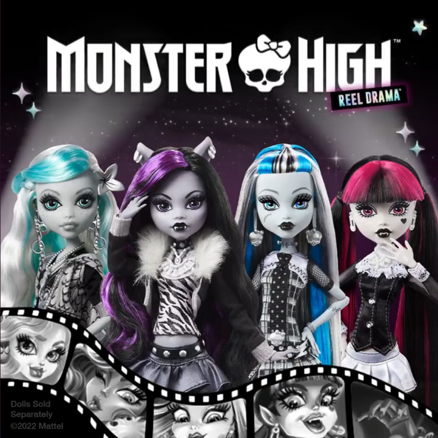 Reel drama frankie+pet monster high - Dolls & Accessories