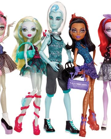 monster high 6 pack dolls