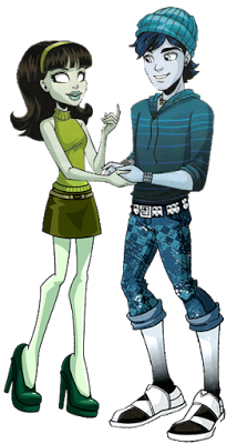 monster high invisi billy and rochelle