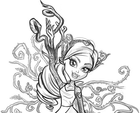 monster high tree doll