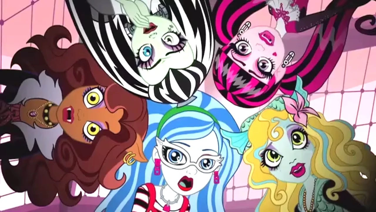 monster high school cartoon