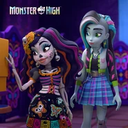 No bones about it, I think it’s time to introduce Skelita! Catch her first episode “Sew Fierce”.