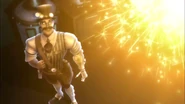 Hexiciah watches as the spark of joy from everyone at Monster High comes together to revive Frankie