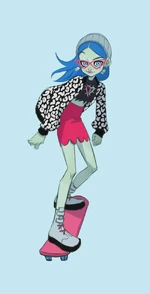 Anna Cattish sketch of Ghoulia