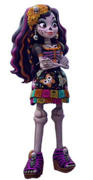 Skelita Calaveras (G1)  Monster high characters, Monster high