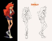 Character exploration art by Anna Cattish