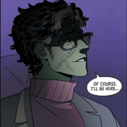 Frankie's father's first appearance in comics