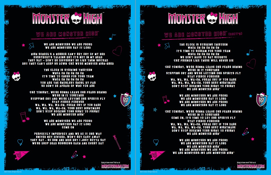 We Are Monster High (song) | Monster High Wiki | Fandom