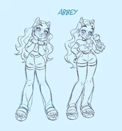 Abbey Bominable Exploration Poses by Anna Cattish