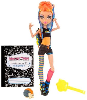 monster high dolls wolf