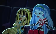 Ghoulia encouraging Cleo