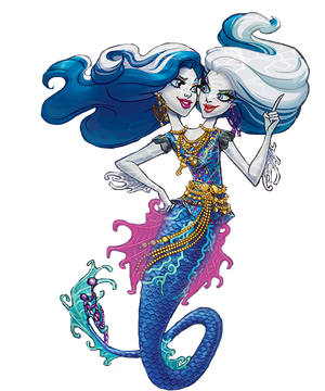 2 headed monster high doll top