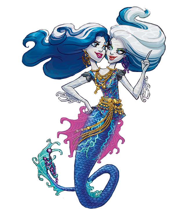 Monster High Peri and Pearl Serpentine 2 Headed Doll Glow in The Dark for  sale online