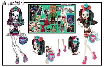 Concept art - IHA Skelita moodboard