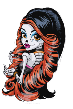 Skelita Calaveras (G1)  Monster high characters, Monster high