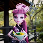 Diorama - Draculaura's Japanese dish