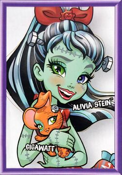 Monster High Monster Family Frankie Stein & Alivia Stein Dolls 