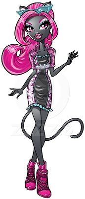 Monster high black cat on sale
