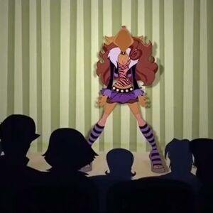 clawdeen wolf cartoon