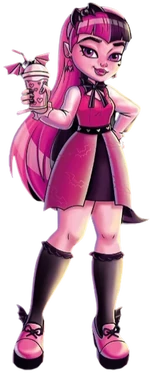 Draculaura's Profile Art.