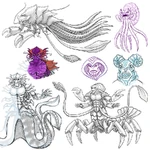 Great Scarrier Reef - Kraken concept sheet