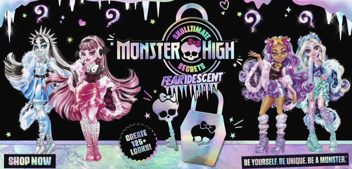 Monster High Skulltimate Secrets Fearidescent Series Doll & Access