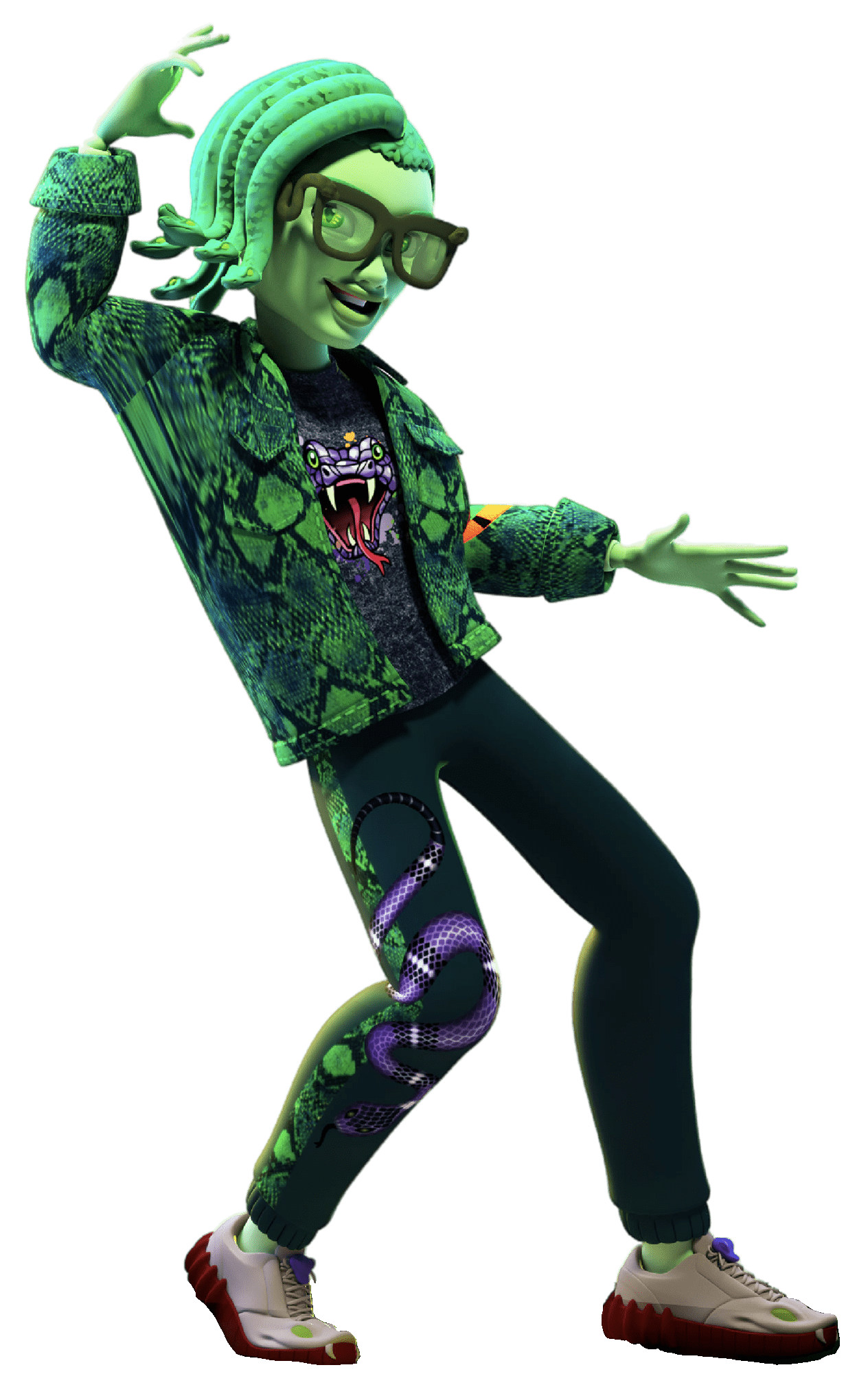 Deuce Gorgon Monster High The Movie Green Jacket