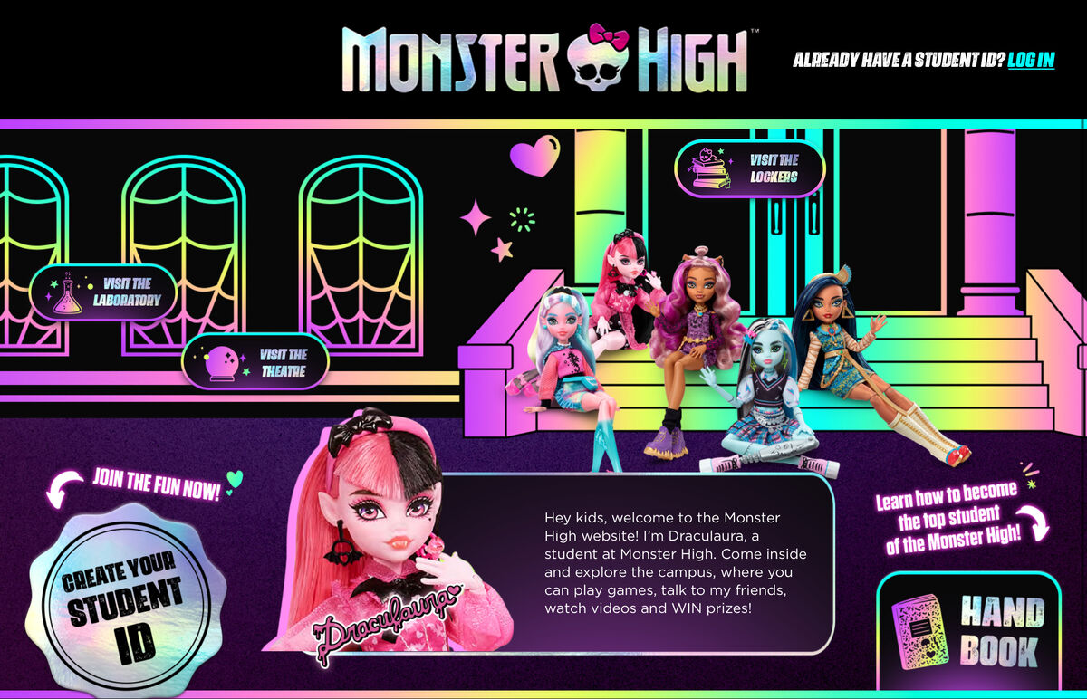 I think these were old prototypes from when monster high was first